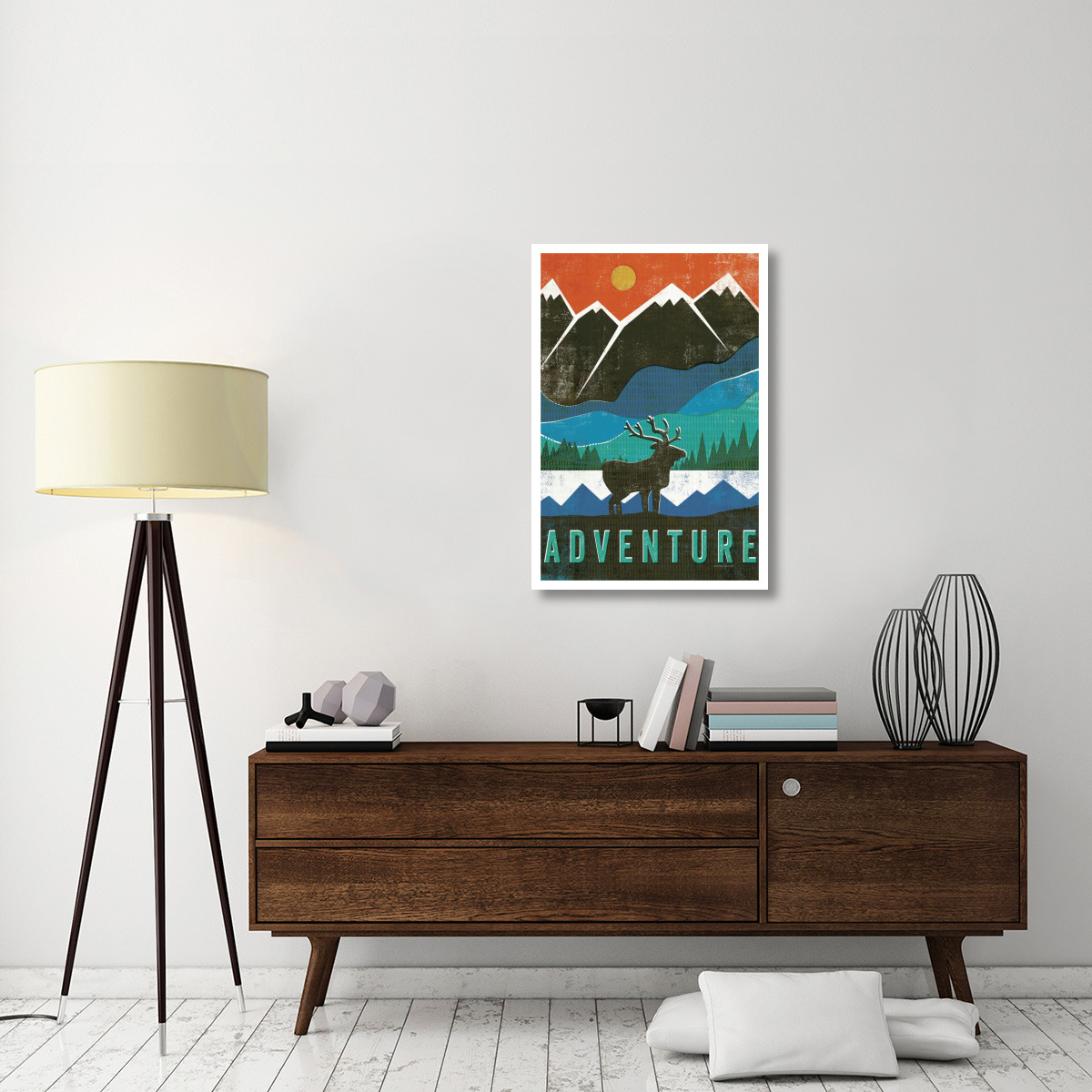 Big Sky I -Paper Art-26&quotx38"