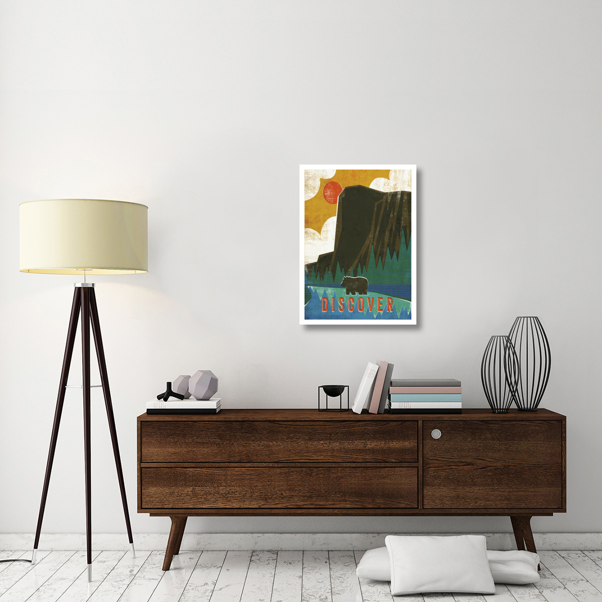 Big Sky IV -Paper Art-23.3&quotx32"