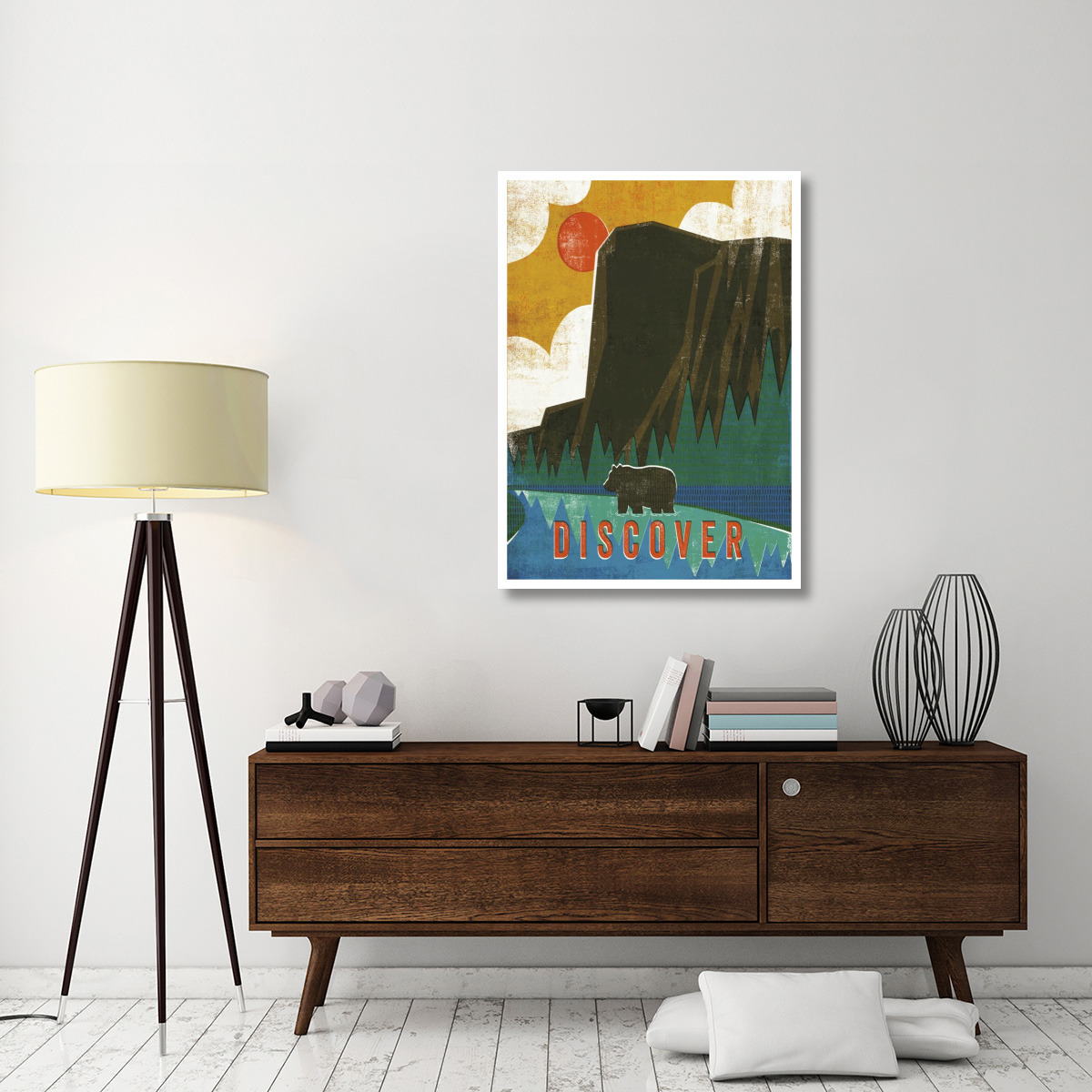 Big Sky IV -Paper Art-33.24&quotx46"