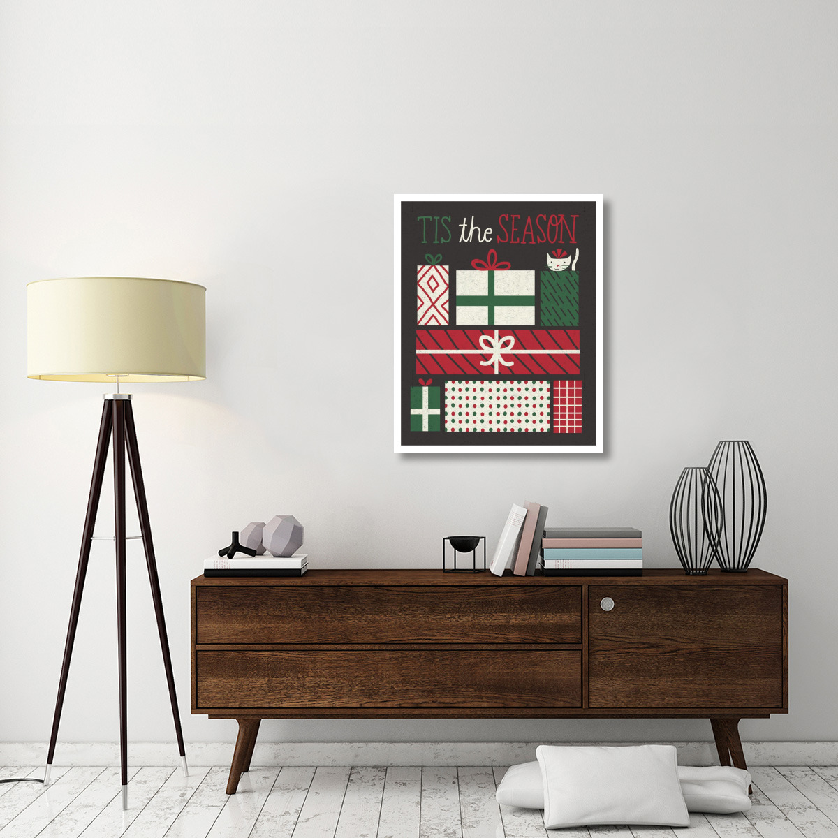 Jolly Holiday Gifts -Paper Art-30&quotx37"