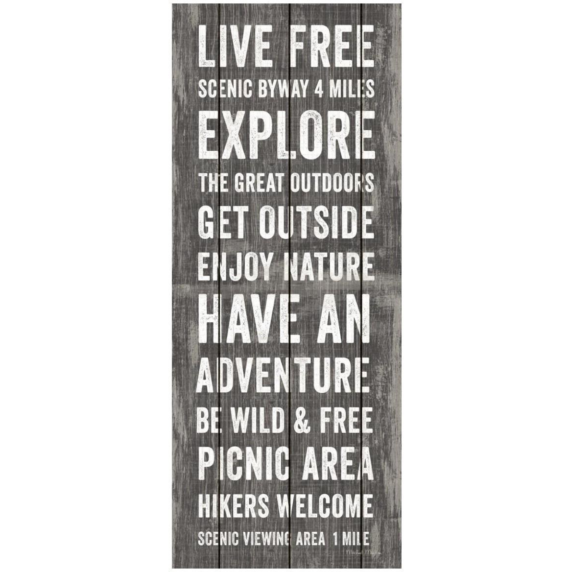 Simple Living Gray Panel II -Paper Art-22&quotx52"