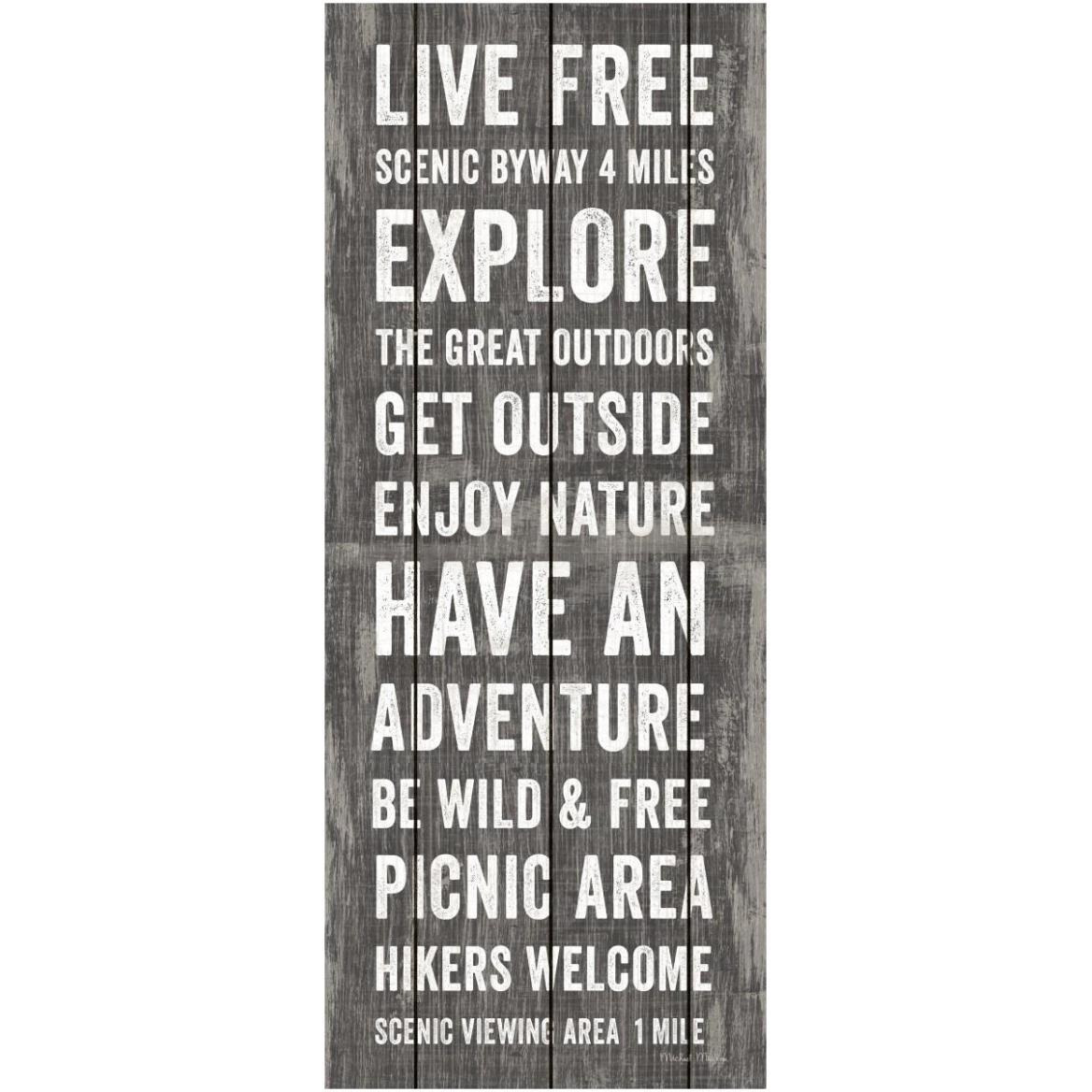 Simple Living Gray Panel II -Paper Art-26&quotx62"