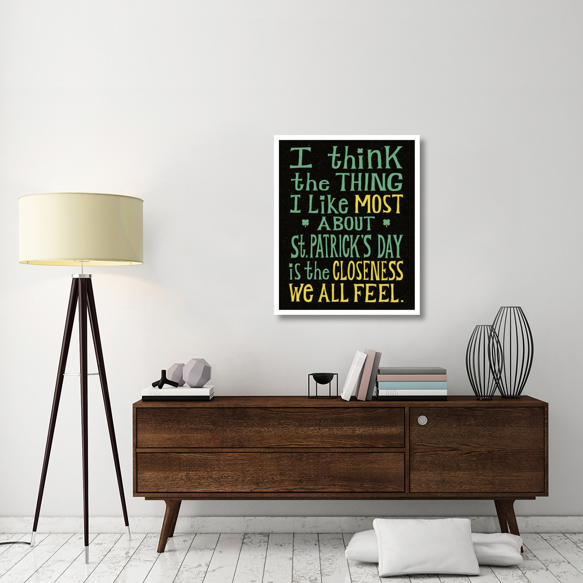 St Pattys Beer I -Paper Art-30&quotx37"