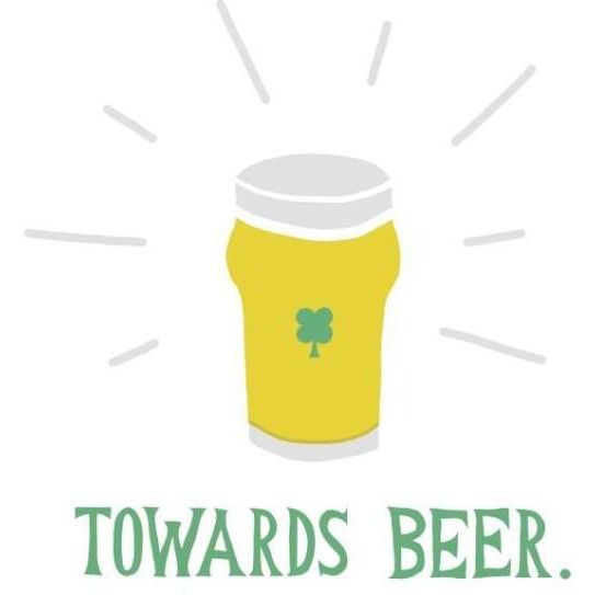 St Pattys Beer II -Paper Art-30&quotx37"