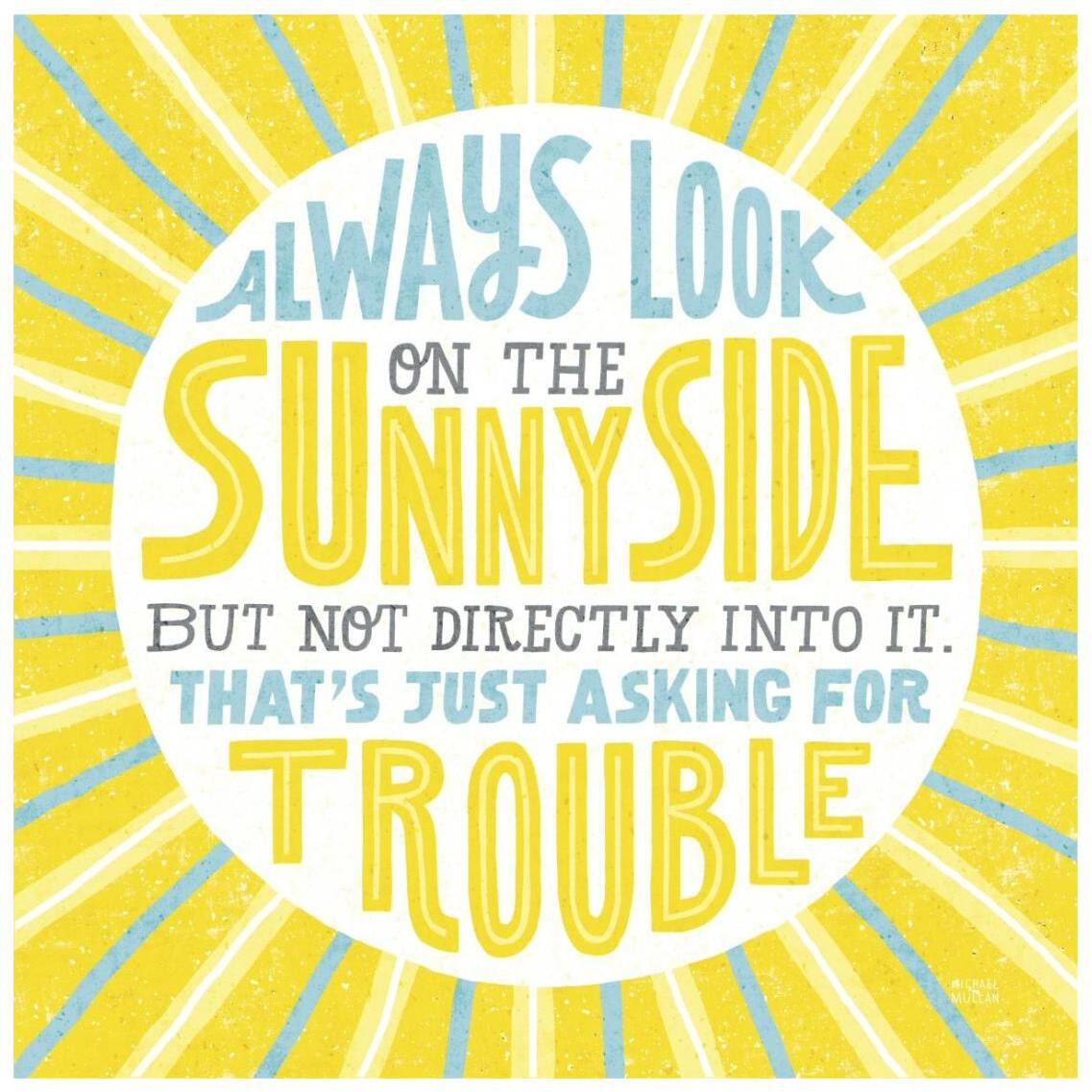 Sunny Side -Paper Art-26&quotx26"