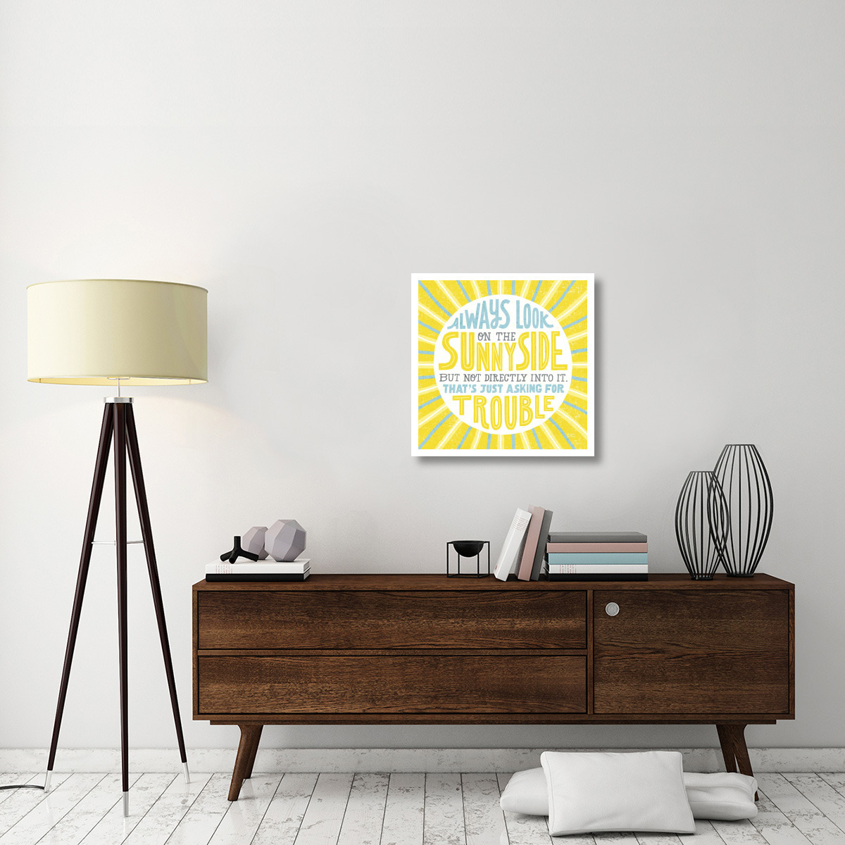 Sunny Side -Paper Art-26&quotx26"