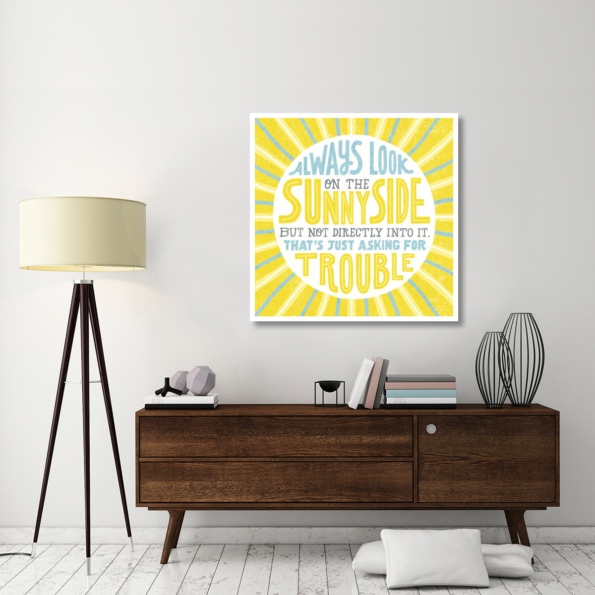 Sunny Side -Paper Art-42&quotx42"
