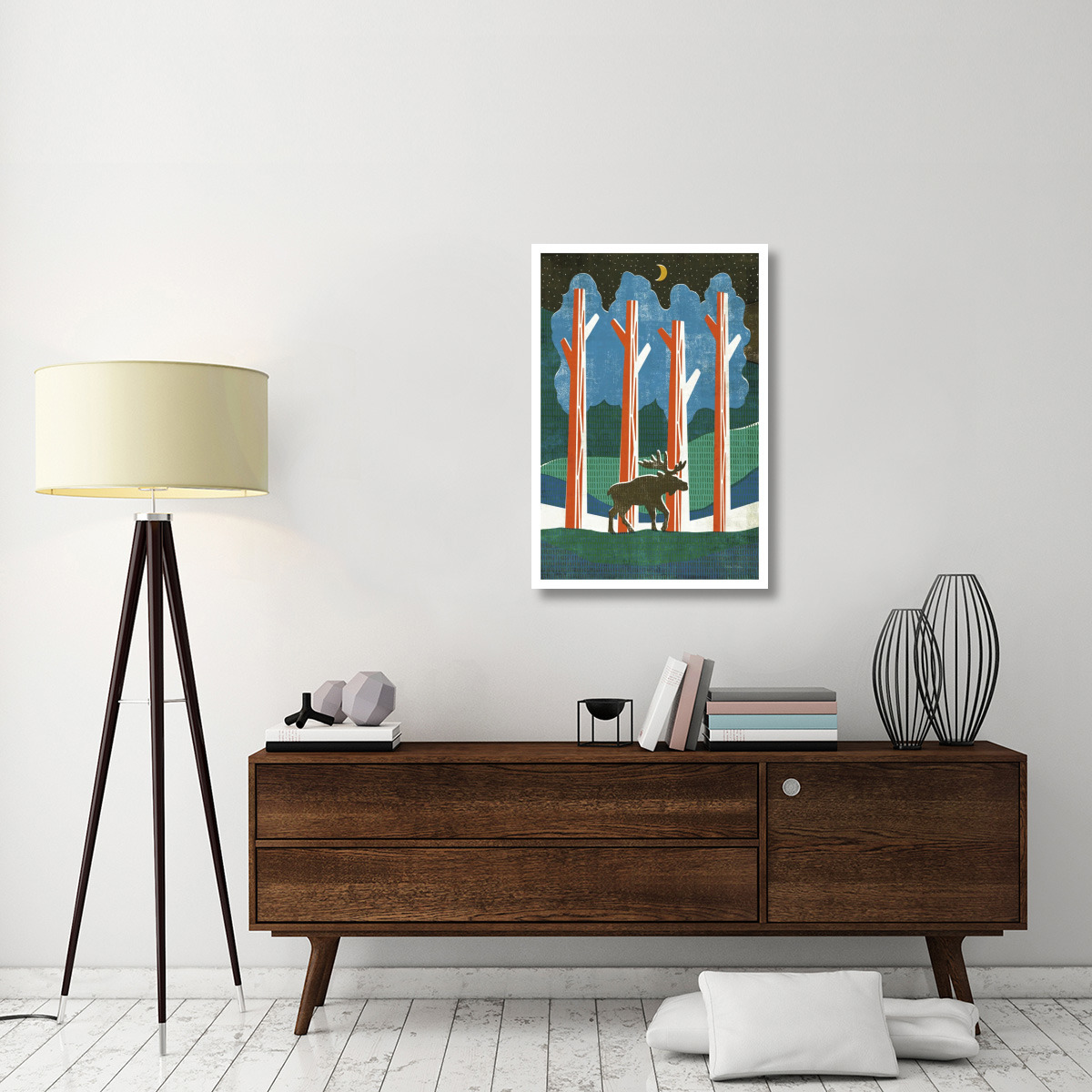 Big Sky III No Words -Paper Art-26&quotx38"