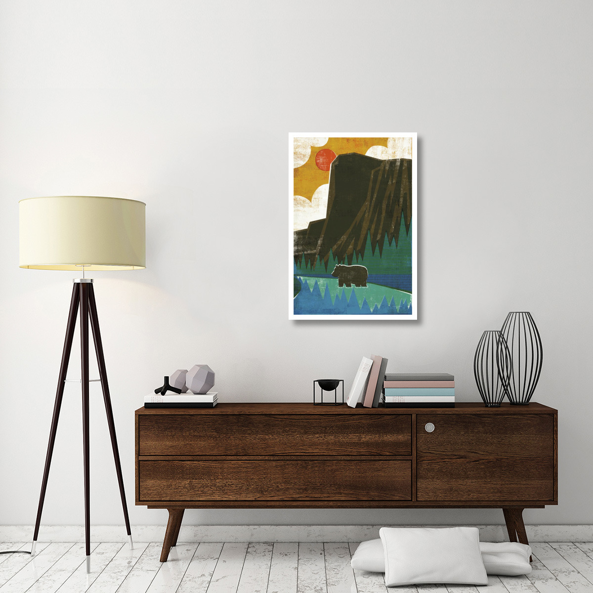 Big Sky IV No Words -Paper Art-26&quotx38"