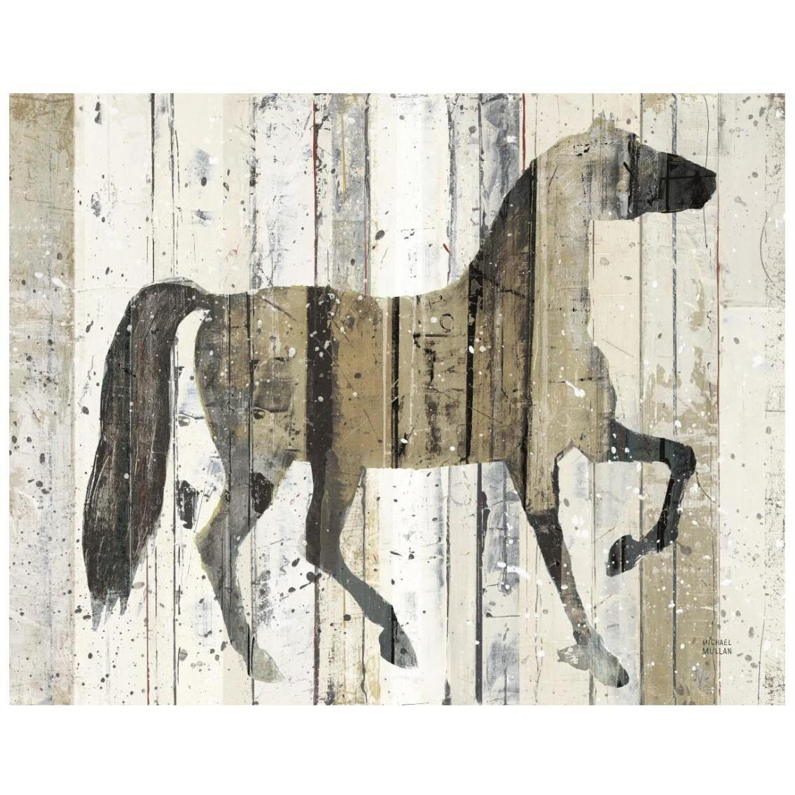 Dark Horse v2 -Paper Art-26&quotx22"