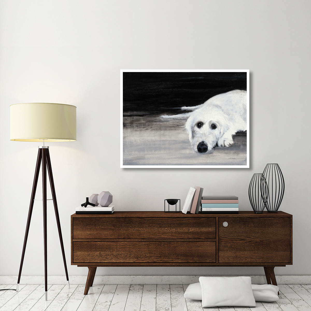 Zena II -Paper Art-50&quotx38"