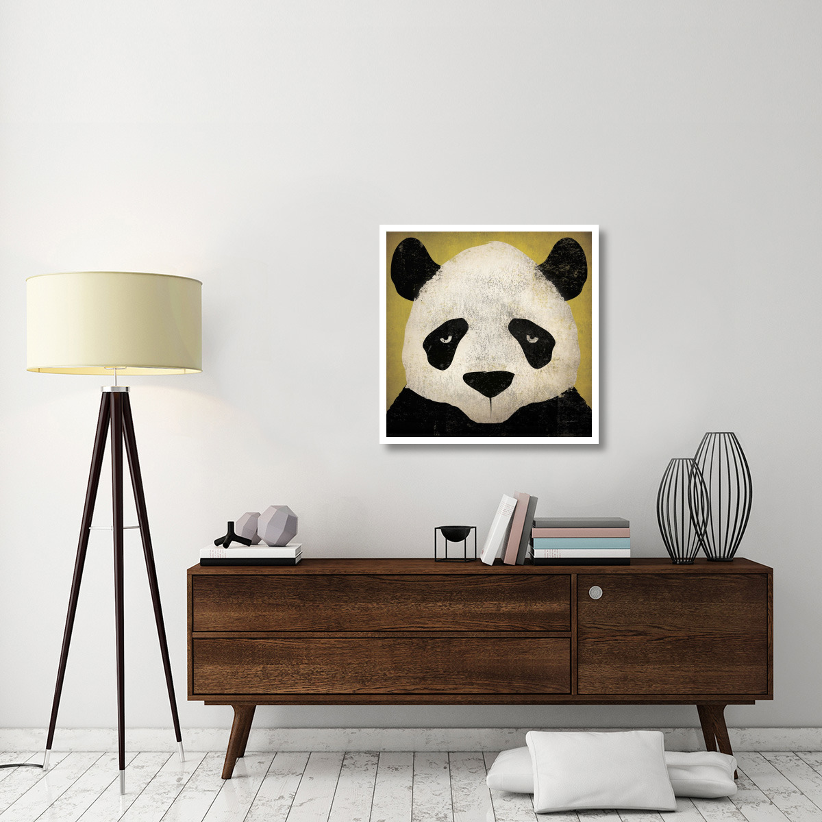 Panda Wow -Paper Art-32&quotx32"