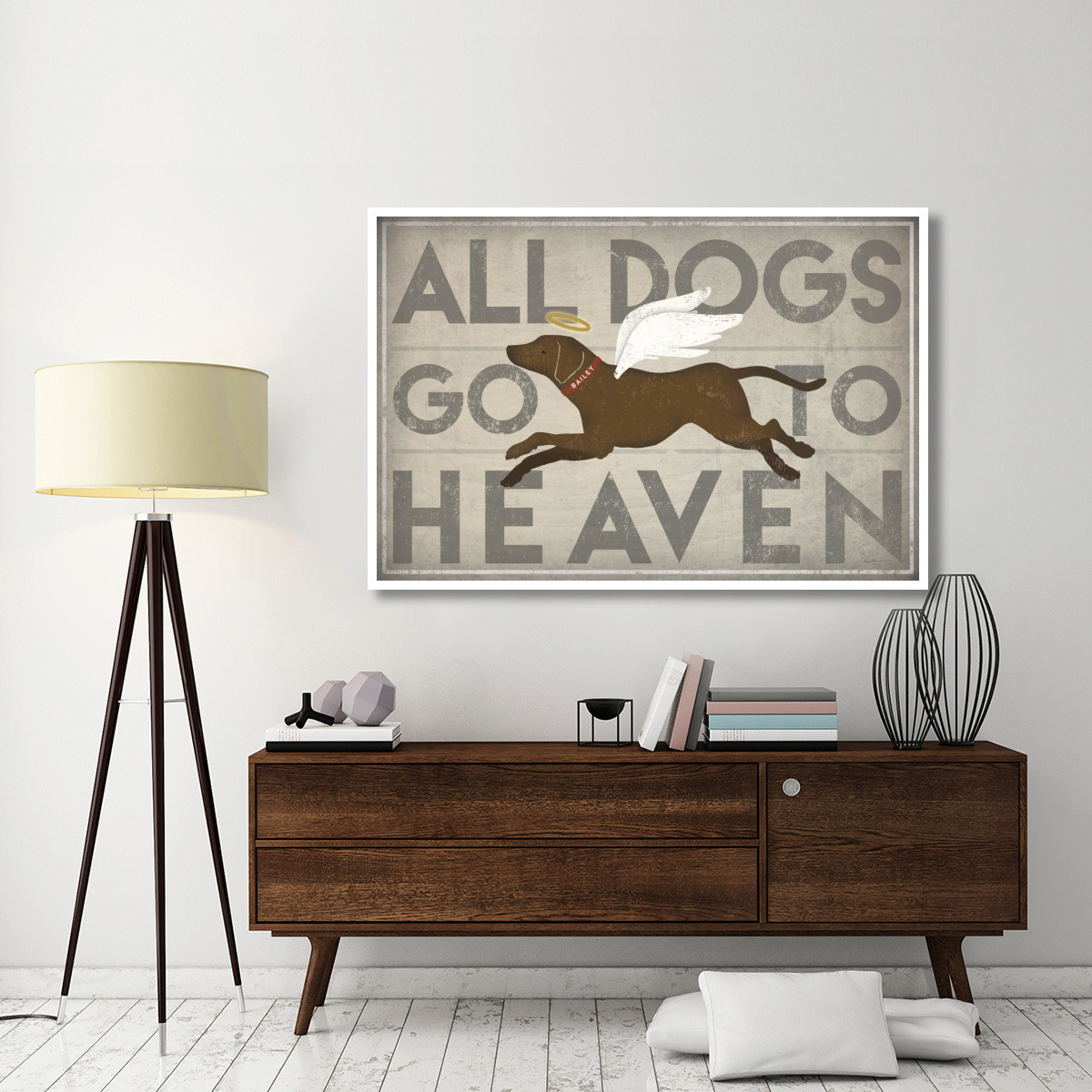 All Dogs Go to Heaven II -Paper Art-62&quotx42"