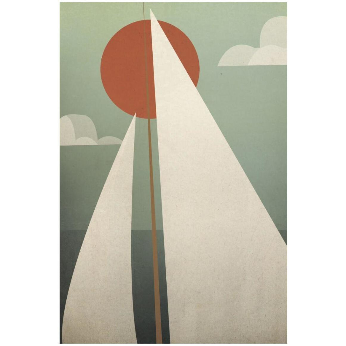 Sails V -Paper Art-34&quotx50"
