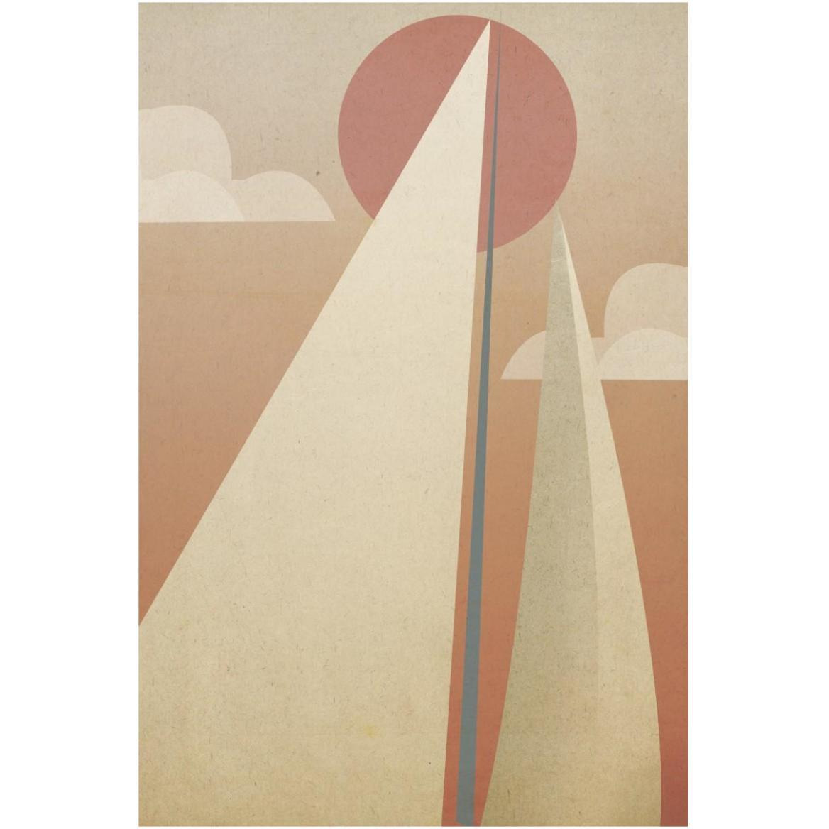 Sails VI -Paper Art-42&quotx62"
