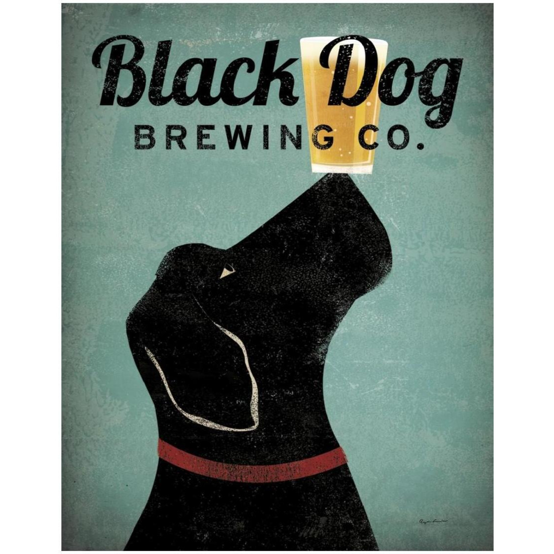 Black Dog Brewing Co v2 -Paper Art-22&quotx26"