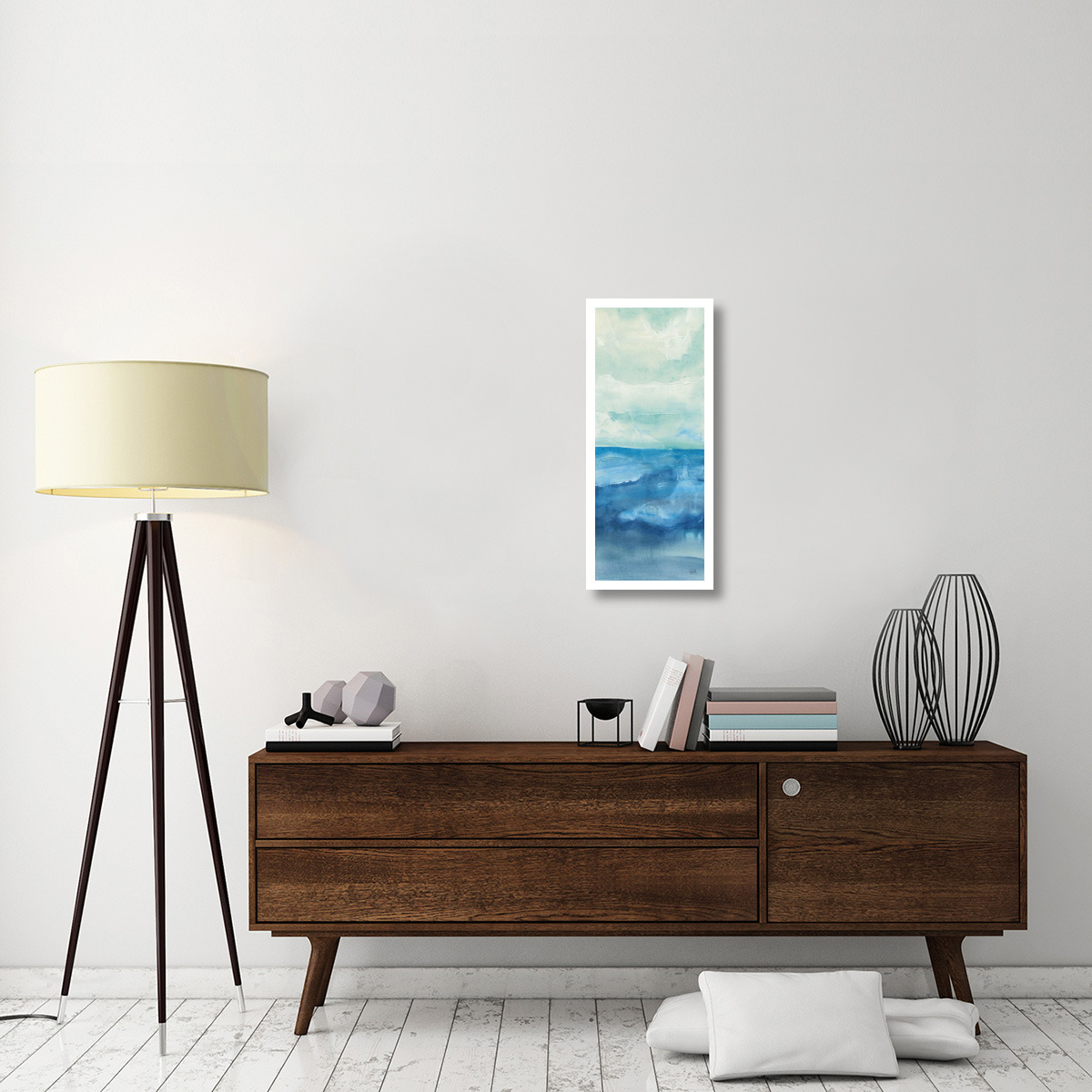 Shallow Water Panel -Paper Art-14&quotx32"