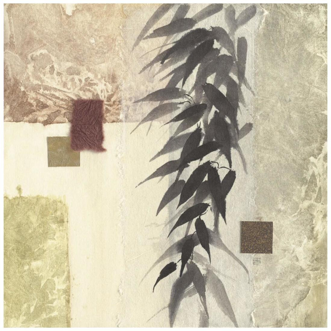 Textured Bamboo II -Paper Art-20&quotx20"