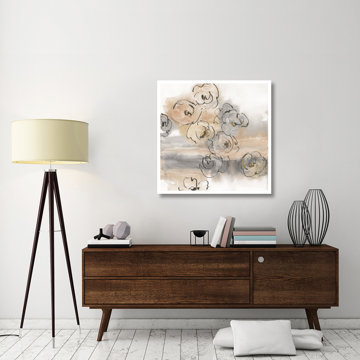 Gold Dust I -Paper Art-38&quotx38"