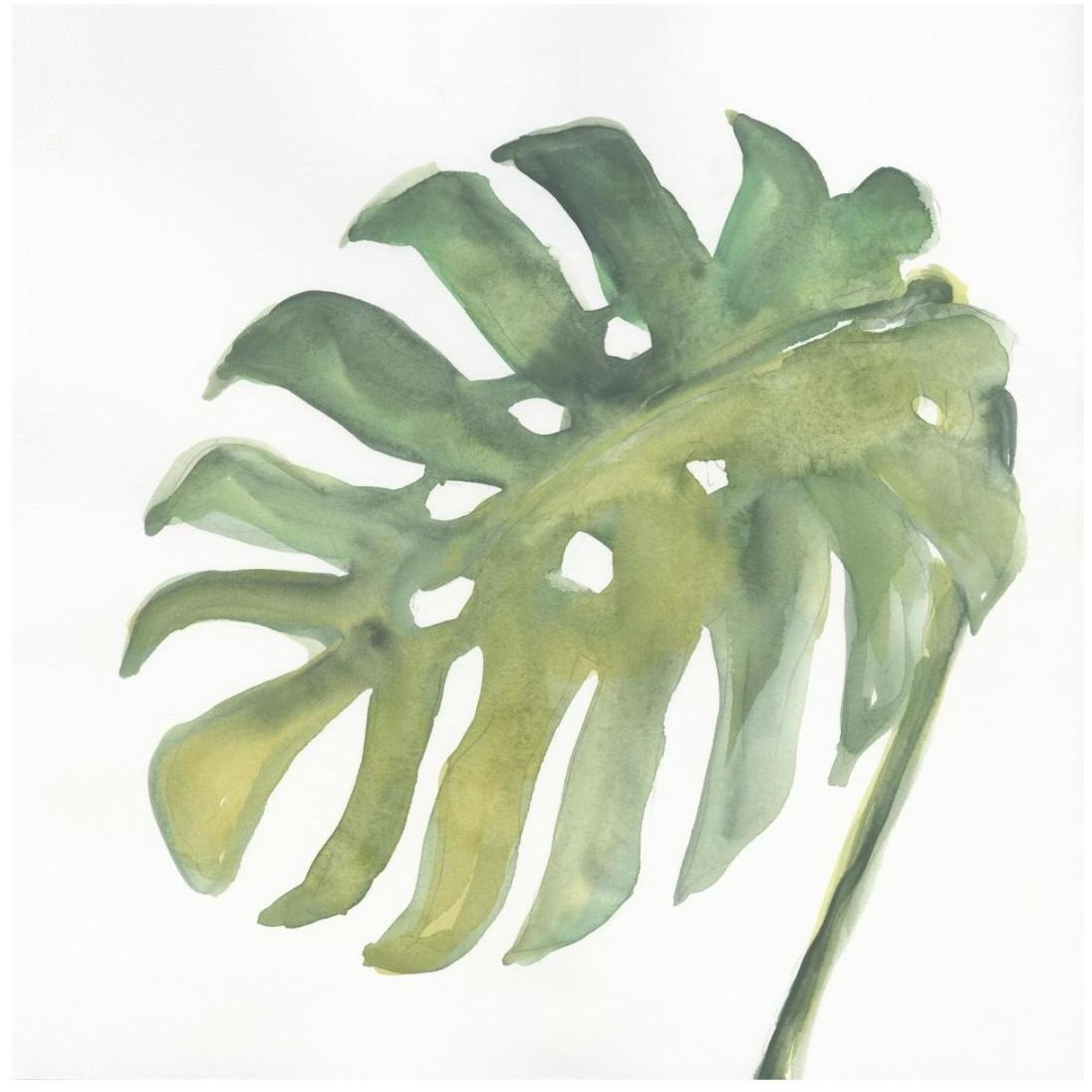Tropical Palm IV -Paper Art-20&quotx20"