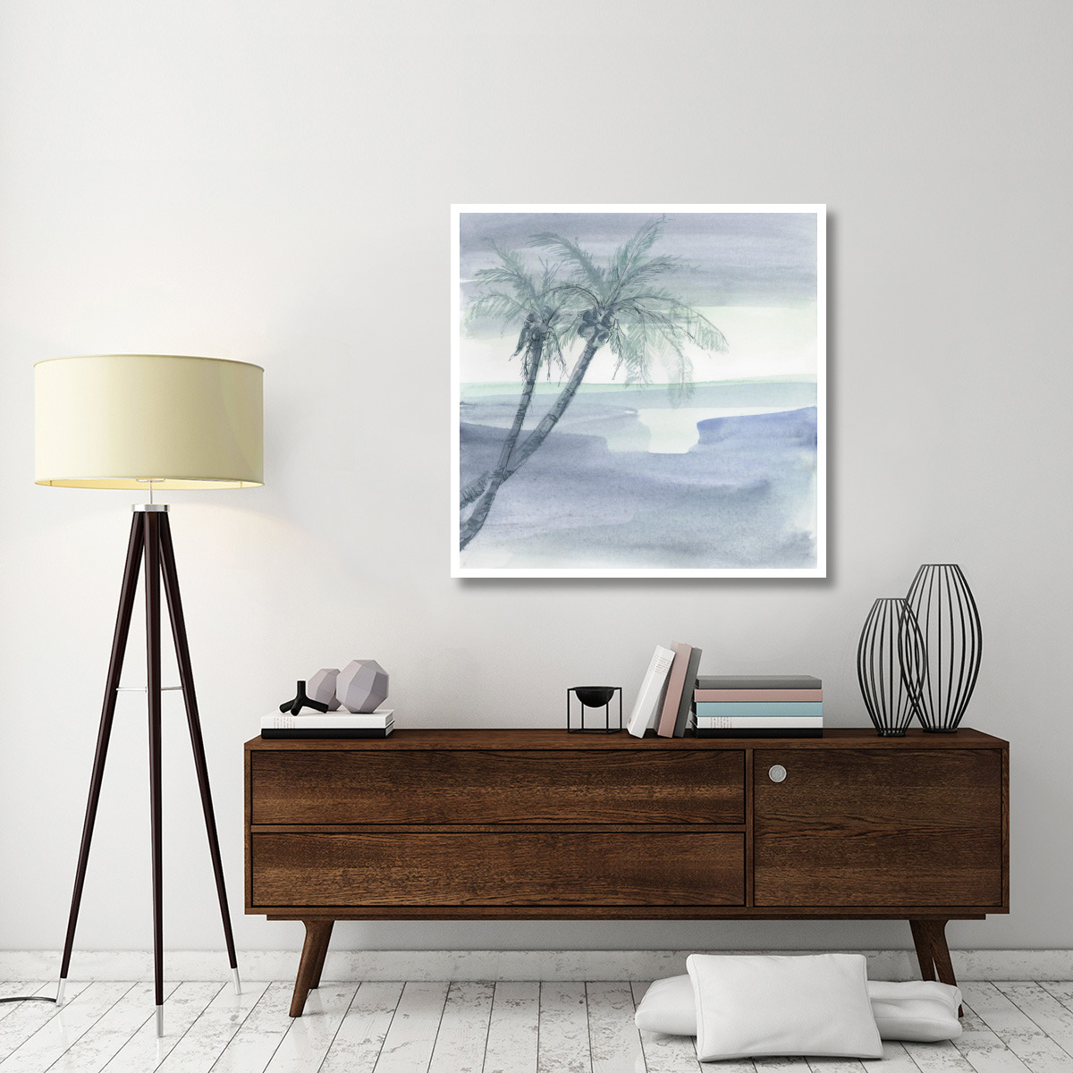 Peaceful Dusk I -Paper Art-42&quotx42"