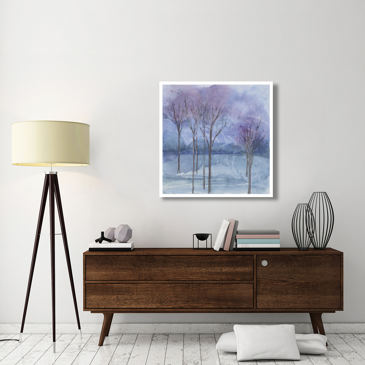 Evening Serenade I -Paper Art-38&quotx38"
