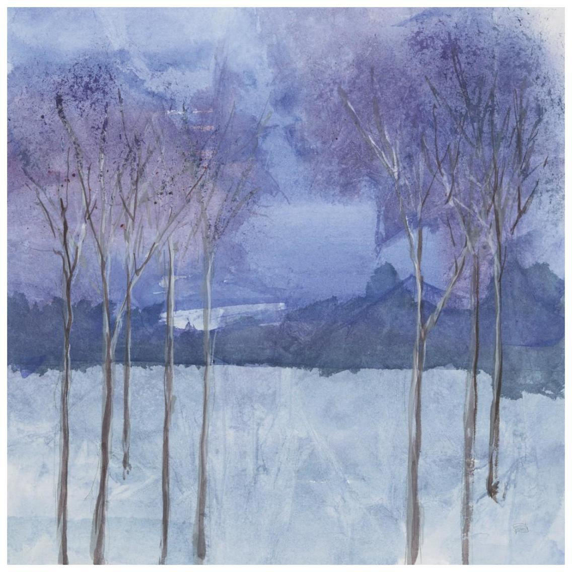 Evening Serenade II -Paper Art-26&quotx26"