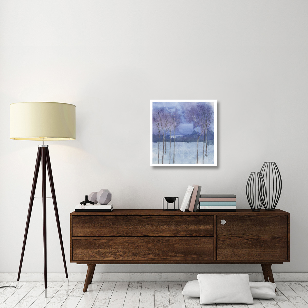 Evening Serenade II -Paper Art-26&quotx26"