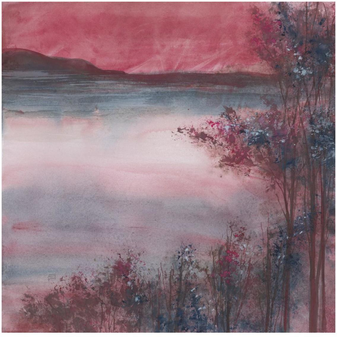 Quiet Time -Paper Art-32&quotx32"