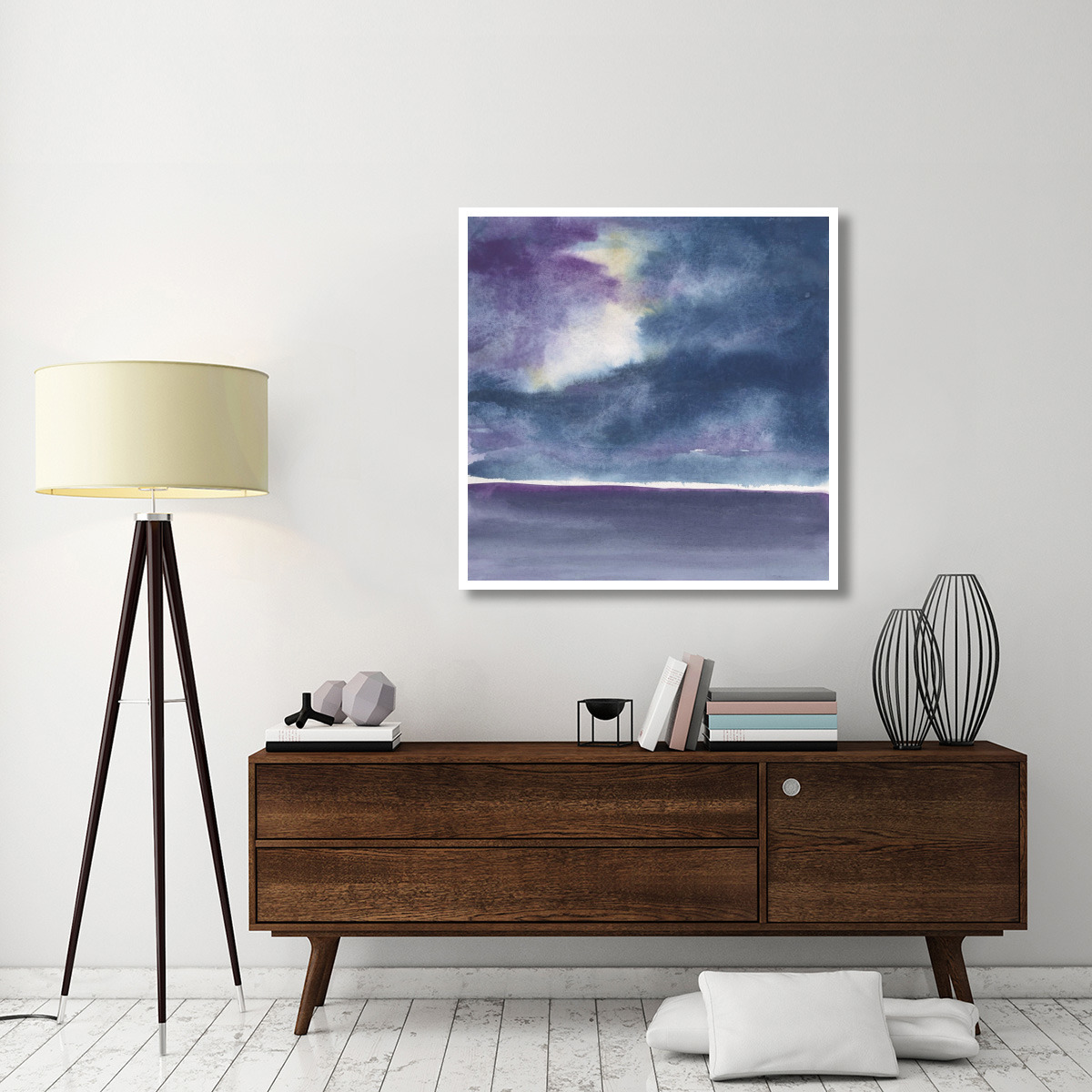 The Clouds II -Paper Art-42&quotx42"