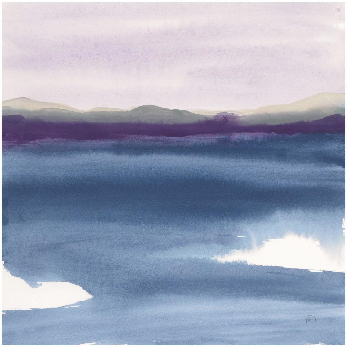 Plum Glow II -Paper Art-32&quotx32"