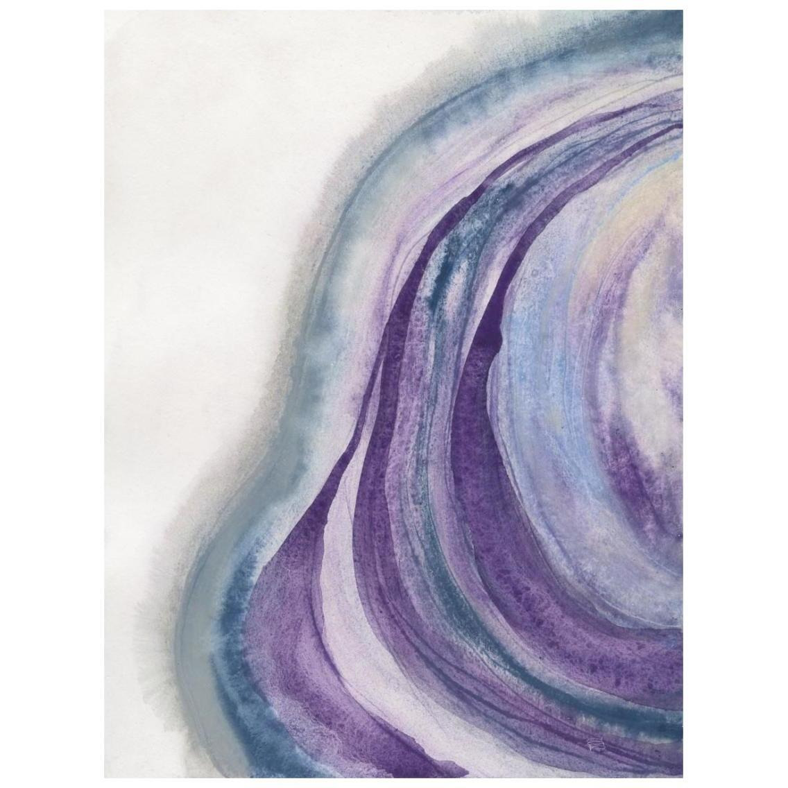 Watercolor Geode I -Paper Art-20&quotx26"
