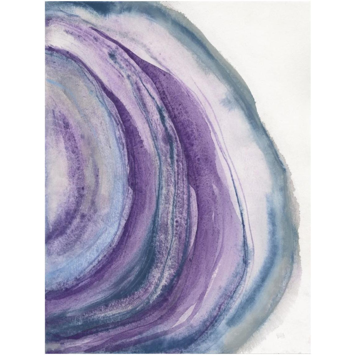 Watercolor Geode II -Paper Art-26&quotx34"