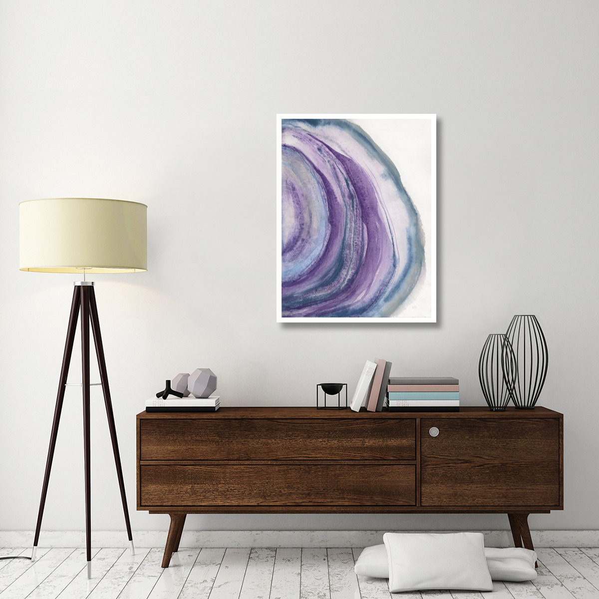 Watercolor Geode II -Paper Art-32&quotx42"
