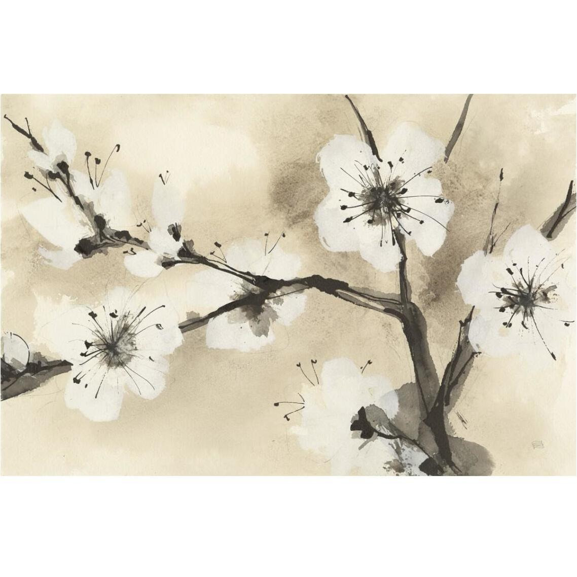 Spring Blossoms I Crop -Paper Art-38&quotx26"