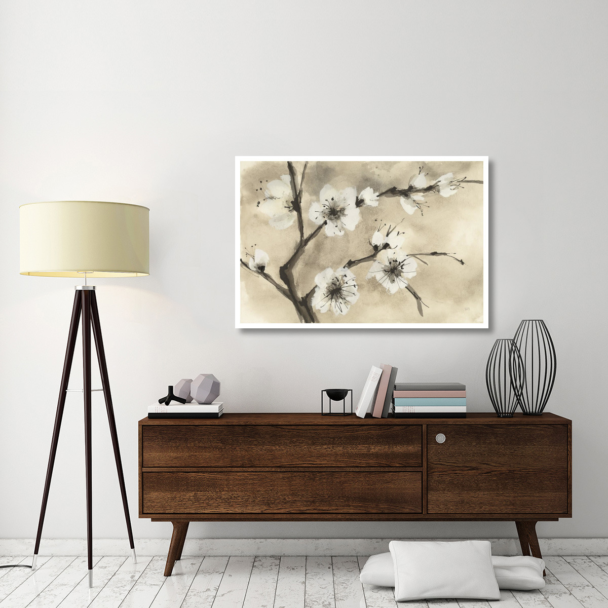 Spring Blossoms IV -Paper Art-50&quotx34"