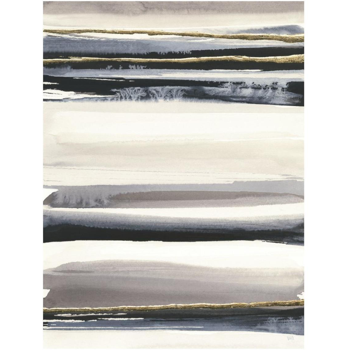 Gilded Grey III -Paper Art-26&quotx34"