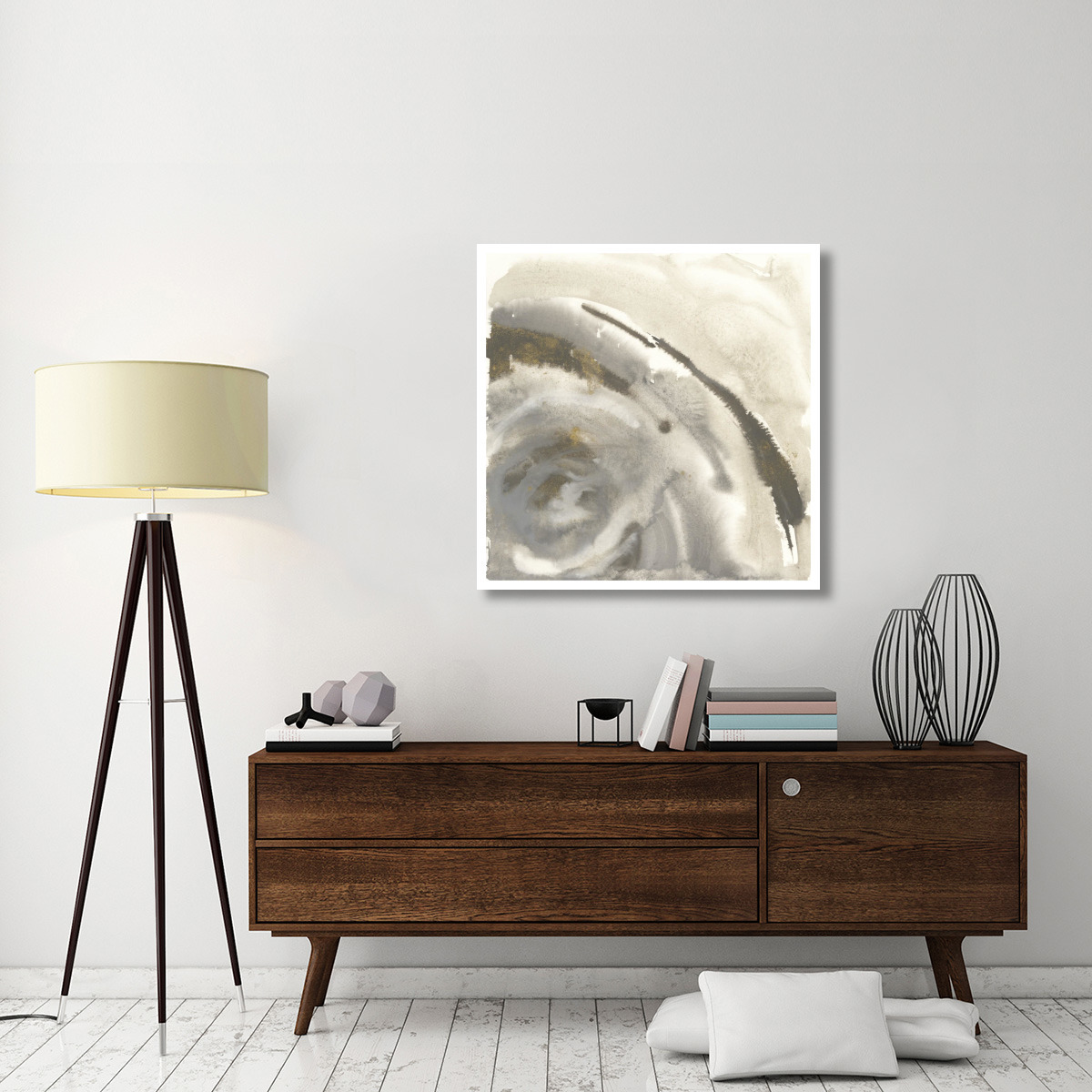 Gold Dust Nebula I -Paper Art-38&quotx38"