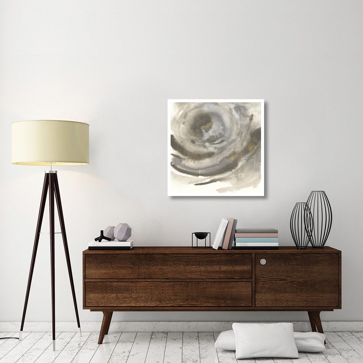 Gold Dust Nebula II -Paper Art-32&quotx32"