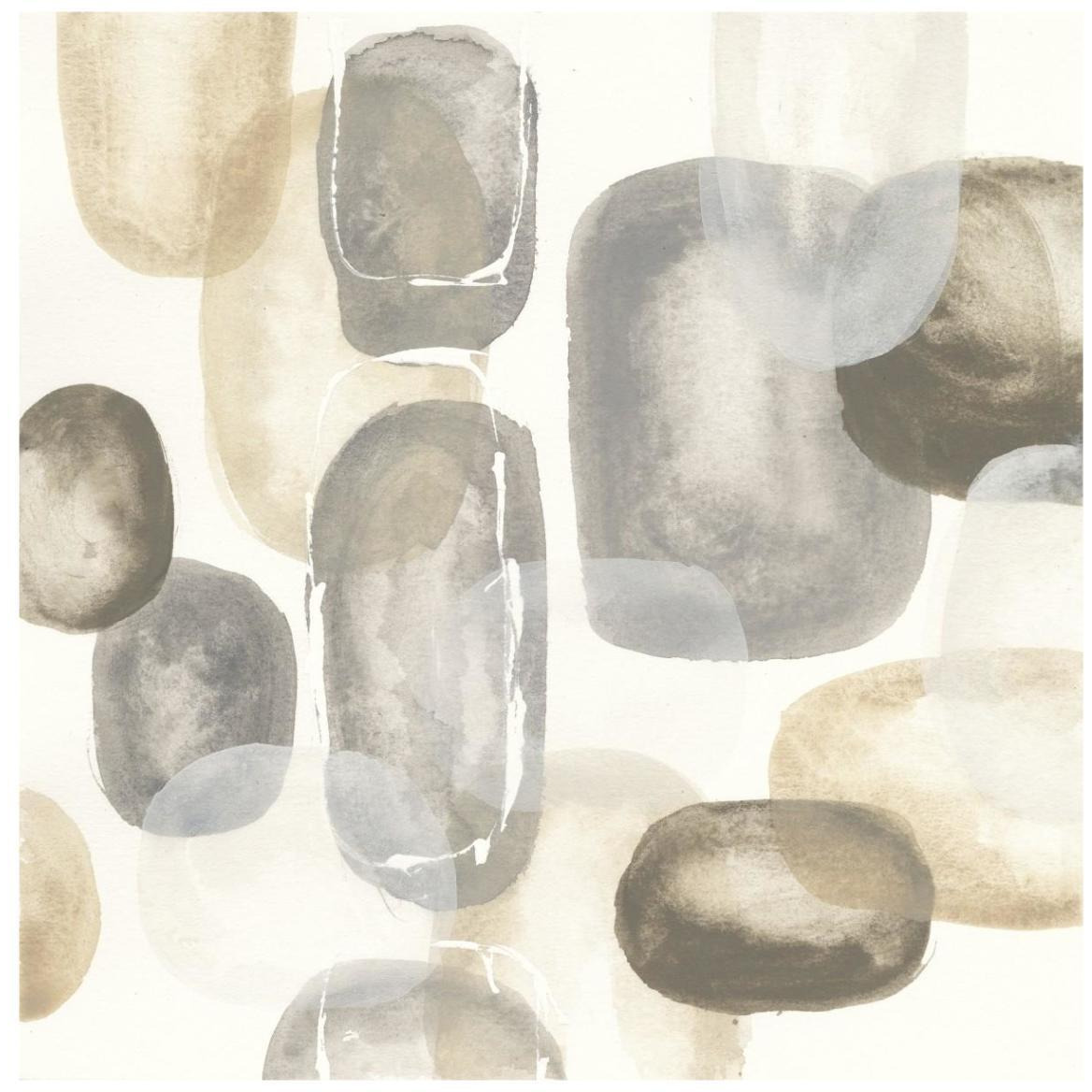 Neutral Stones I -Paper Art-42&quotx42"