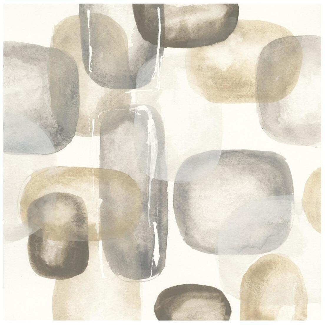 Neutral Stones II -Paper Art-20&quotx20"