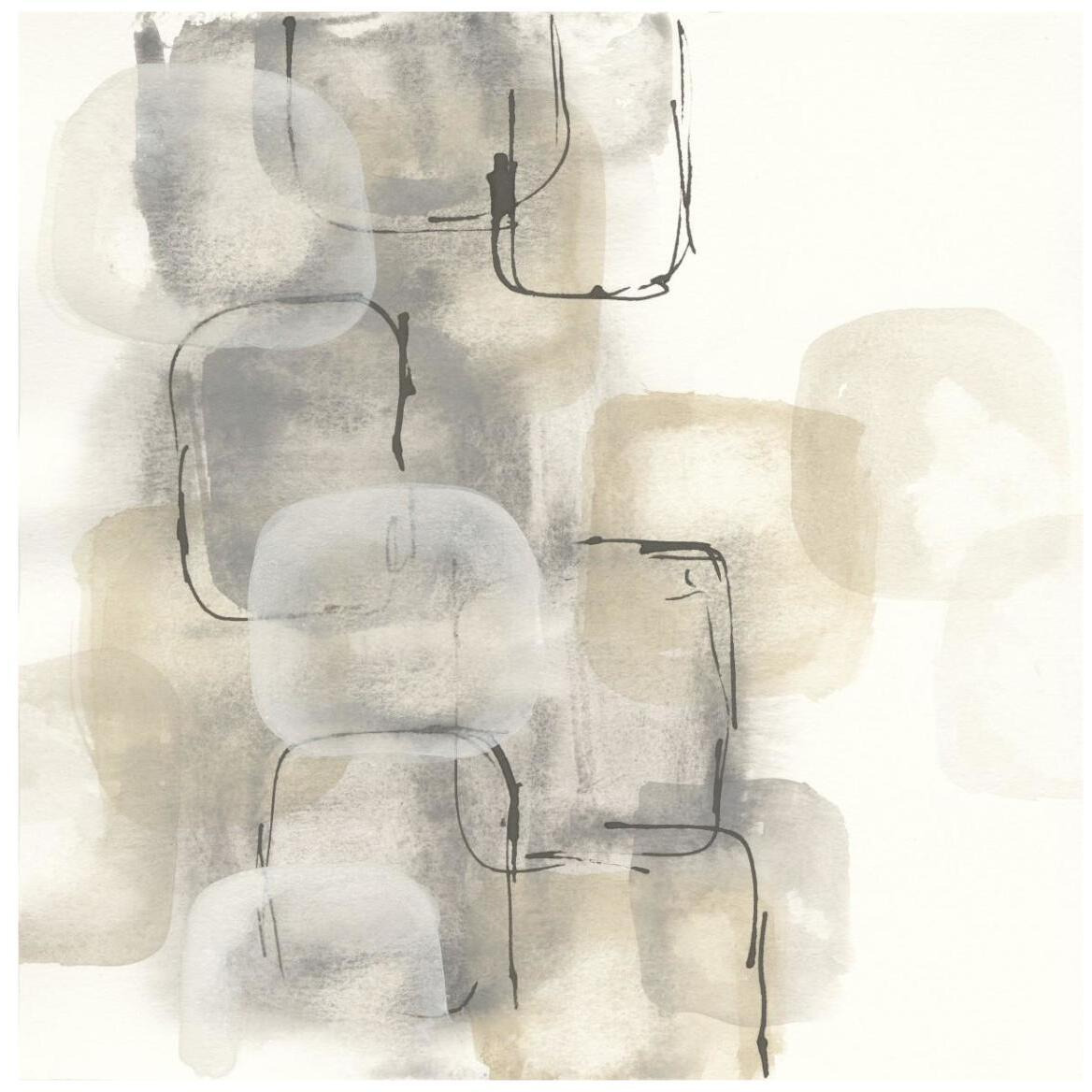 Neutral Stacking II -Paper Art-42&quotx42"