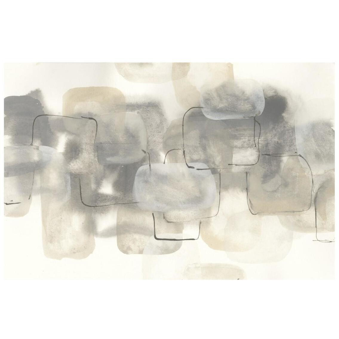 Neutral Stacking III -Paper Art-26&quotx18"