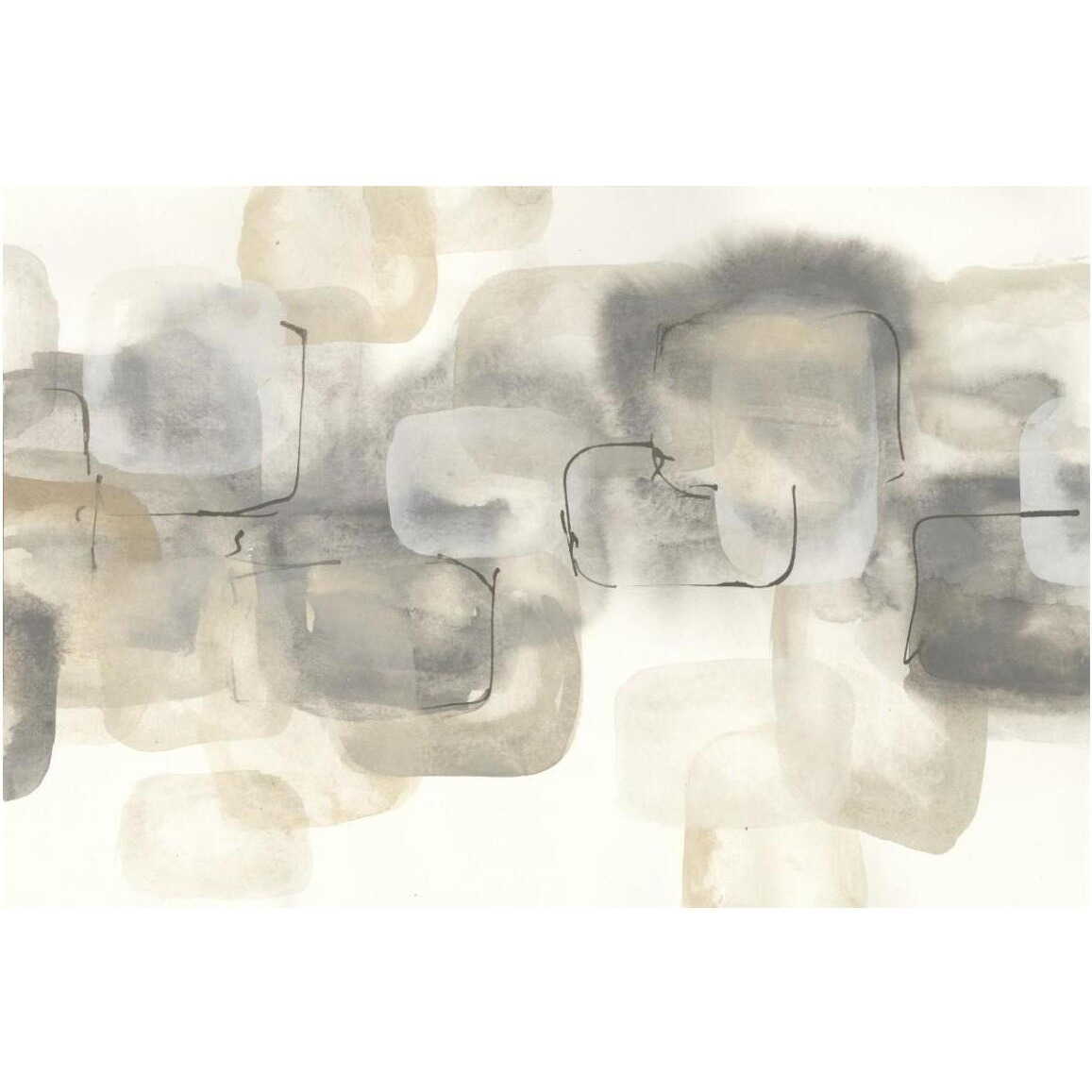 Neutral Stacking IV -Paper Art-50&quotx34"