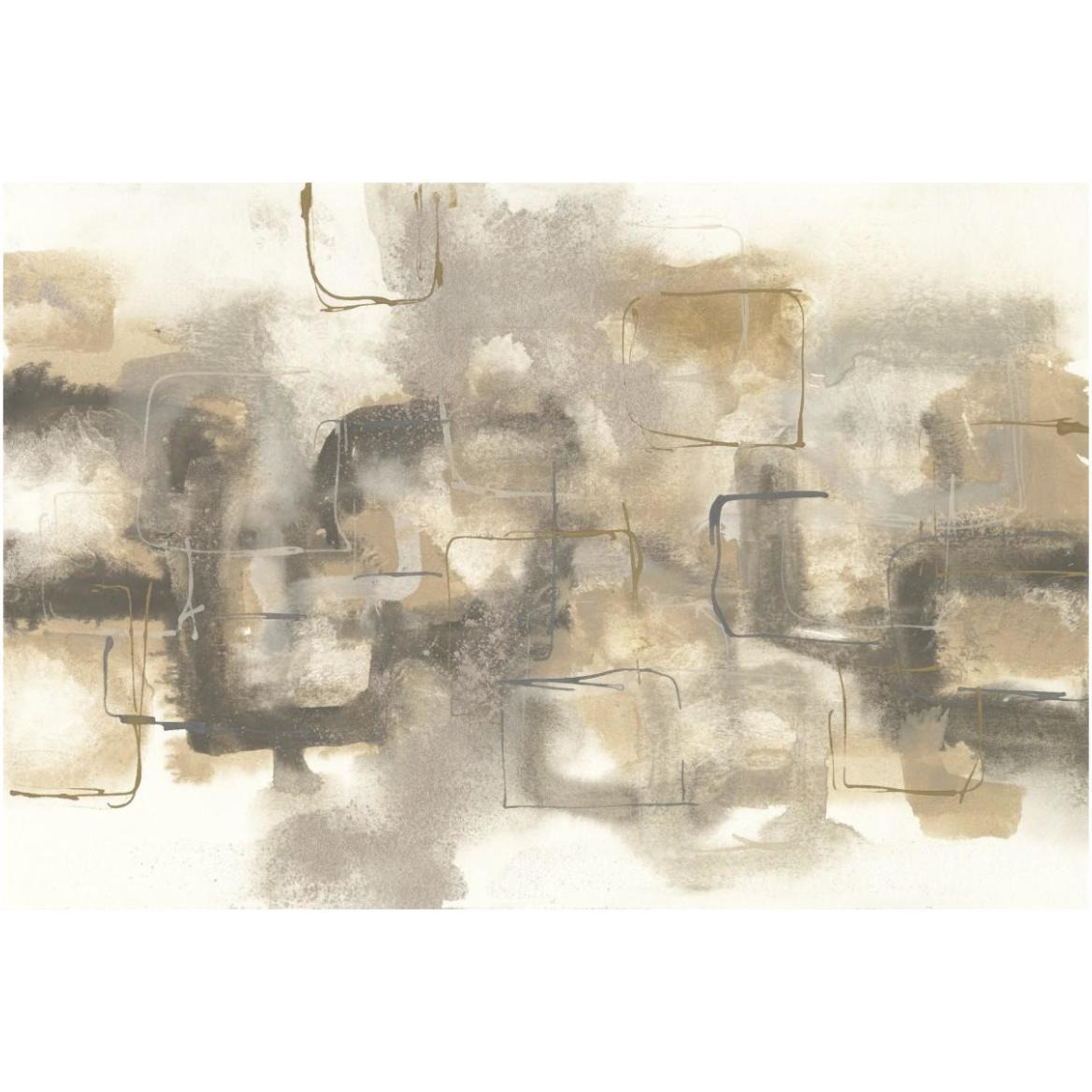 Platinum Neutrals I -Paper Art-62&quotx42"