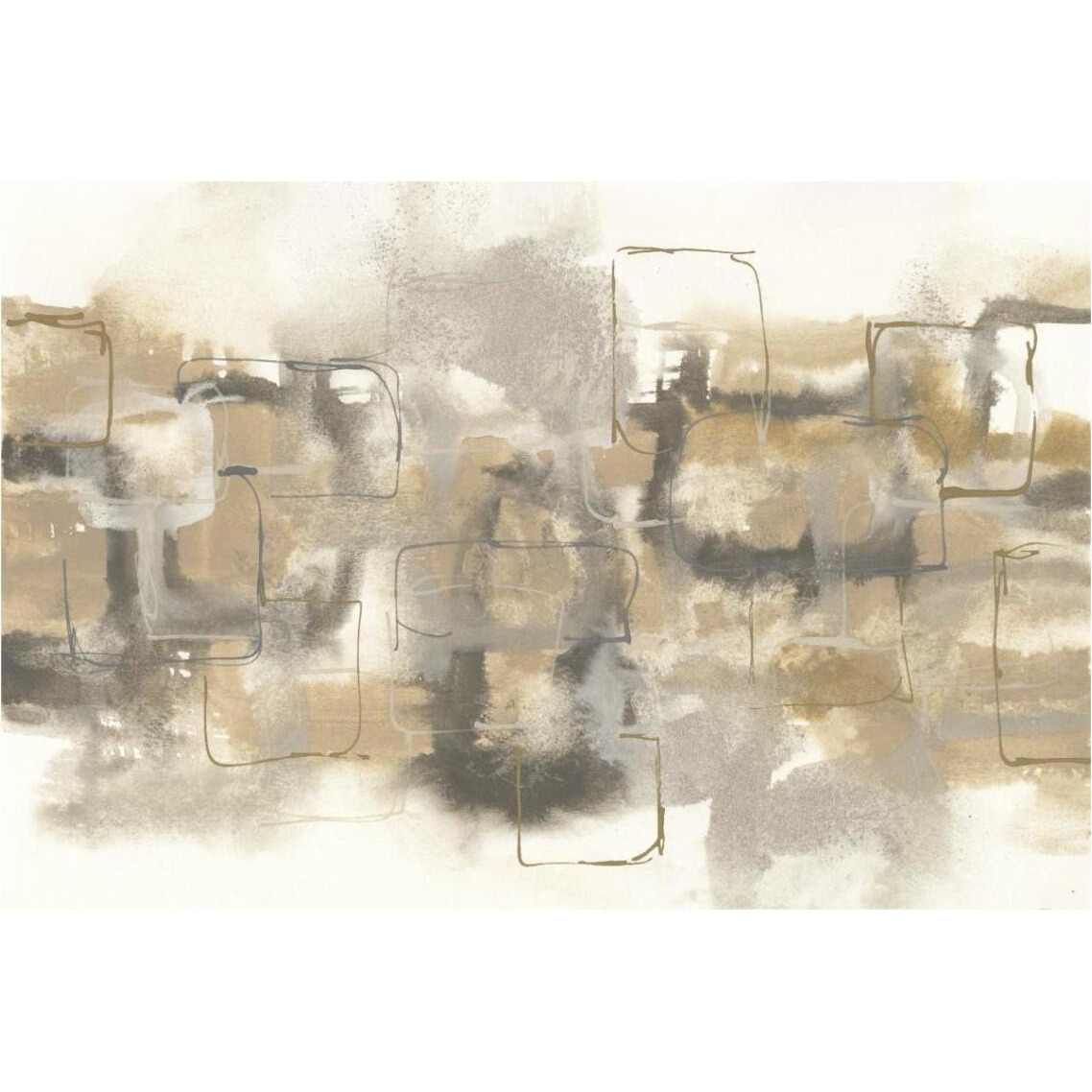 Platinum Neutrals II -Paper Art-38&quotx26"