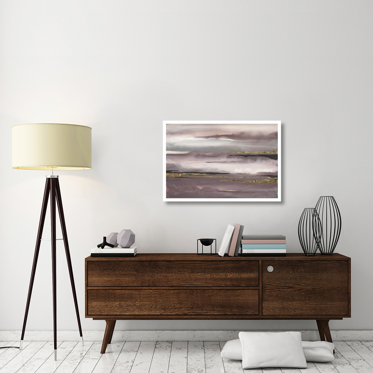 Gilded Storm I -Paper Art-38&quotx26"