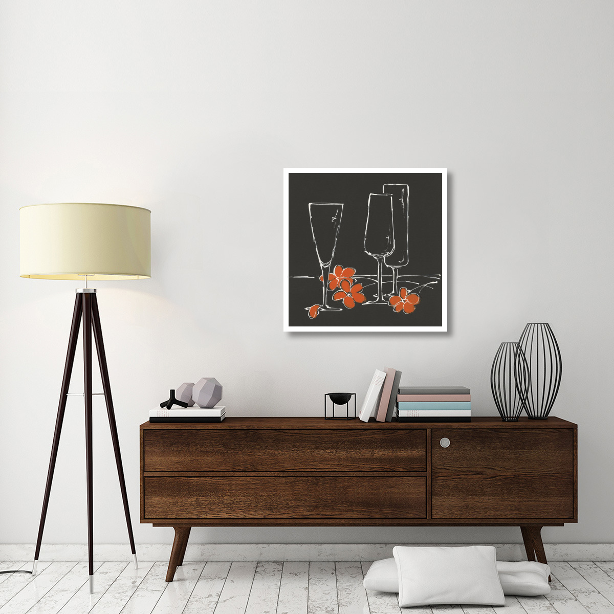 Flutes -Paper Art-32&quotx32"