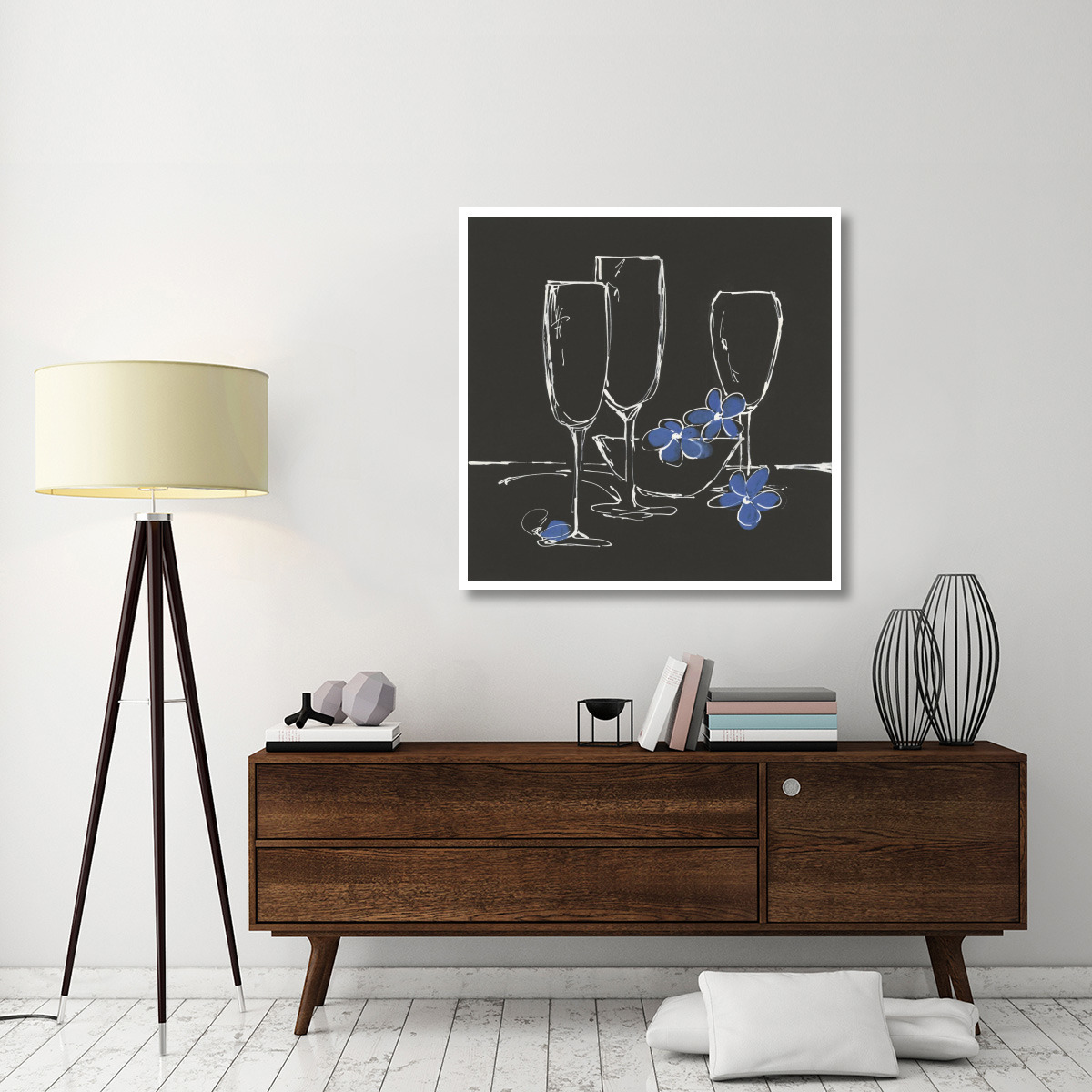 Sparkling Times -Paper Art-42&quotx42"