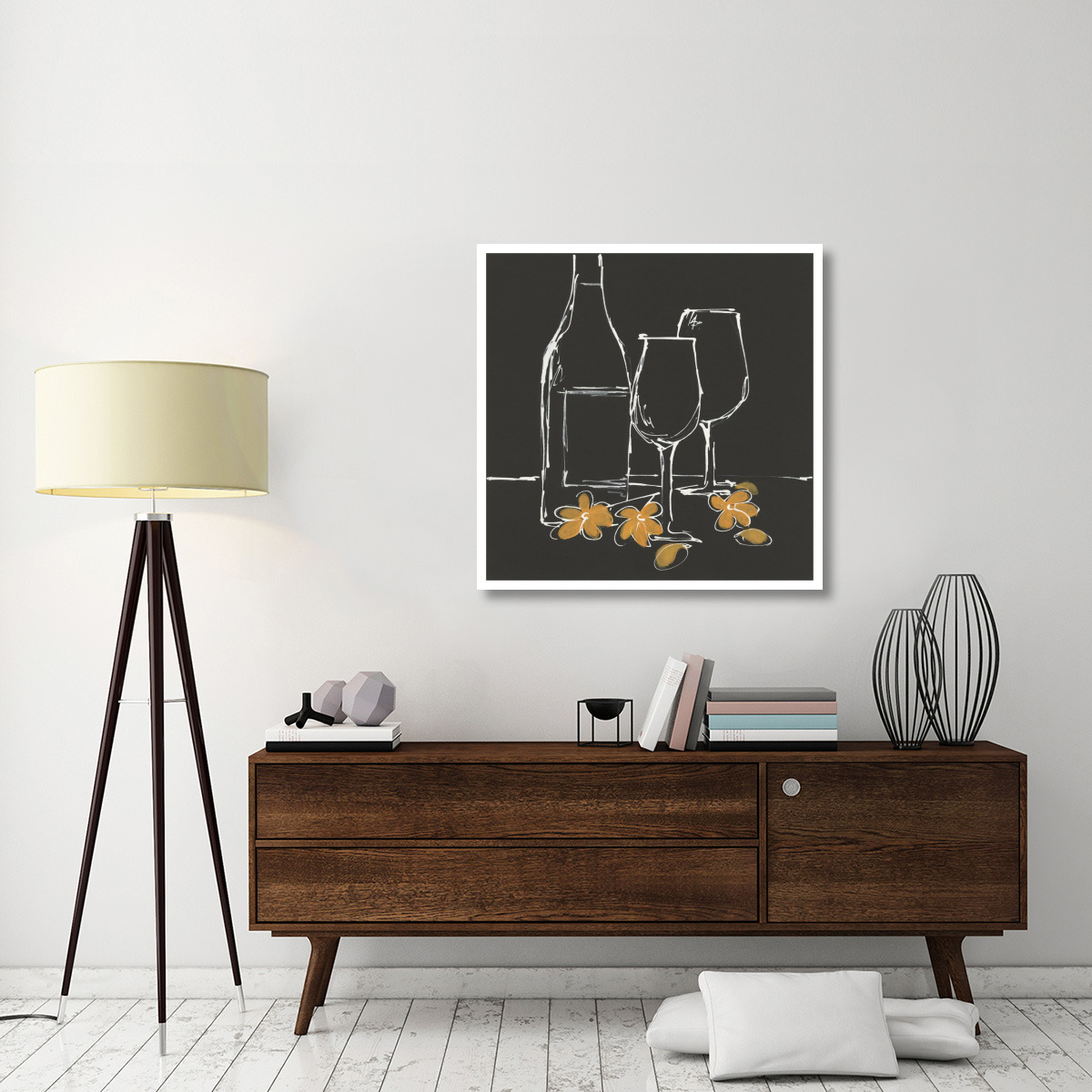 White Anytime -Paper Art-38&quotx38"